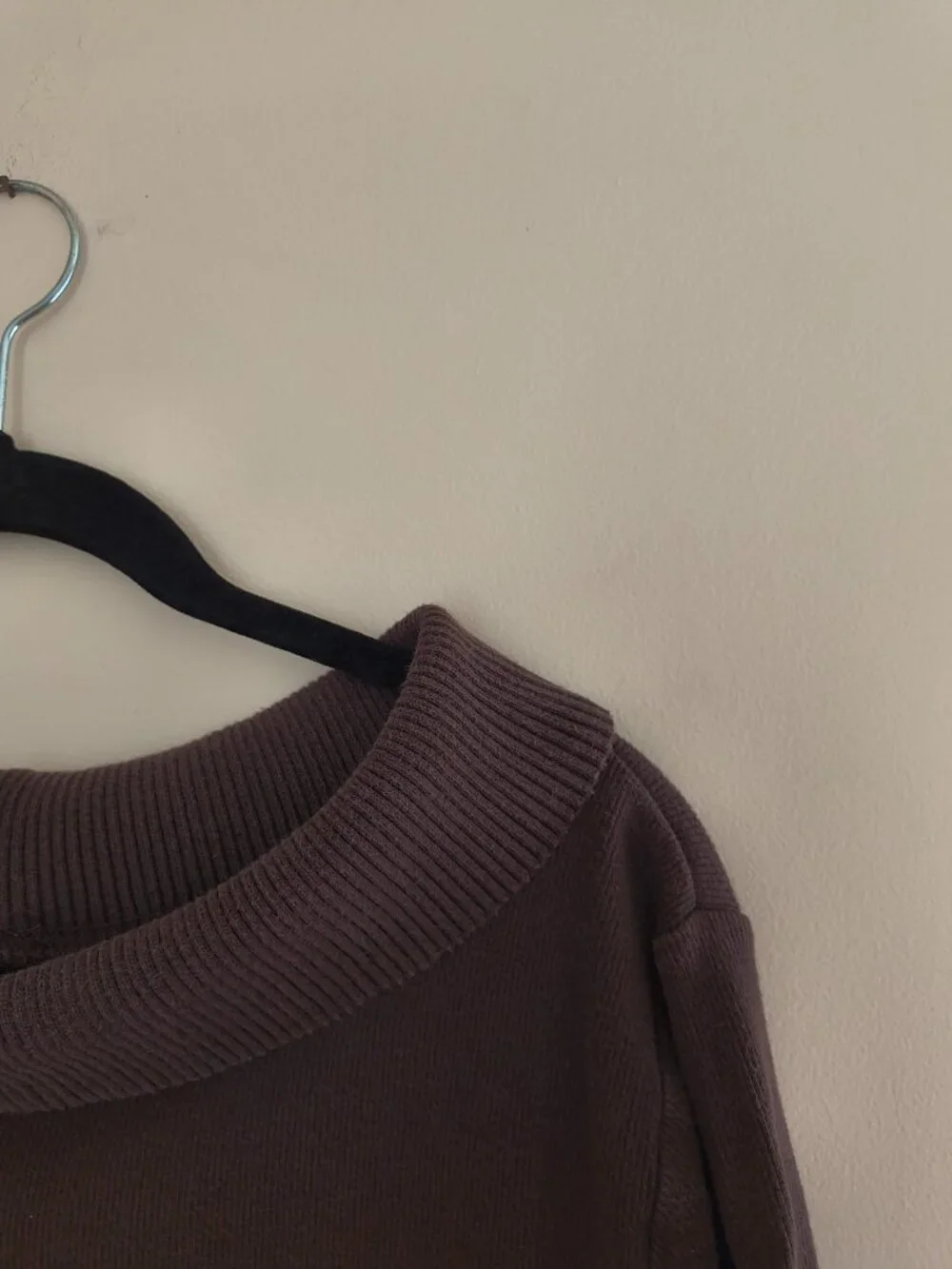 Chocolate Brown Rafaella Cown Neck Sweater